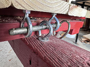 cart bed latch