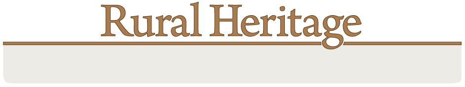 rural heritage logo and tan box